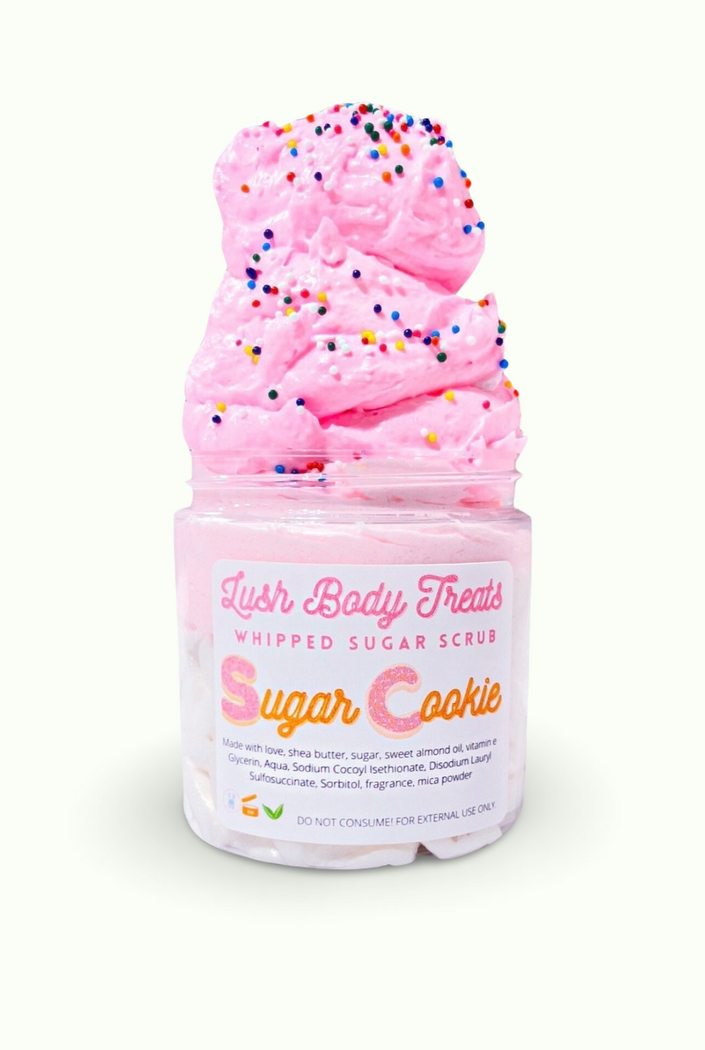 Sugar Cookie Whipped Sugar Scrub